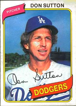 1980 O-Pee-Chee #228 Don Sutton Front