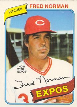 1980 O-Pee-Chee #362 Fred Norman Front