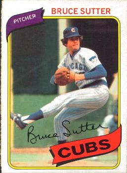 1980 O-Pee-Chee #4 Bruce Sutter Front