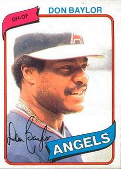 1980 O-Pee-Chee #150 Don Baylor Front