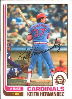 1982 O-Pee-Chee #210 Keith Hernandez Front