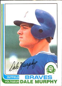1982 O-Pee-Chee #391 Dale Murphy Front