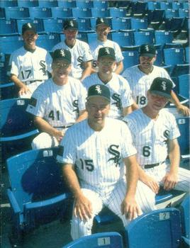 1994 Kodak Chicago White Sox #NNO Doug Mansolino / Rick Peterson / Roly de Armas / Jackie Brown / Gene Lamont / Terry Bevington / Joe Nossek / Walt Hriniak Front