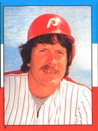 1982 O-Pee-Chee Stickers #5 Mike Schmidt Front
