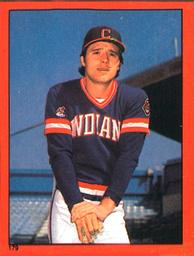 1982 O-Pee-Chee Stickers #179 Rick Manning Front