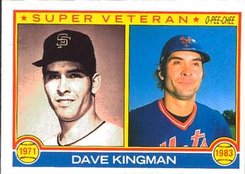 1983 O-Pee-Chee #161 Dave Kingman Front