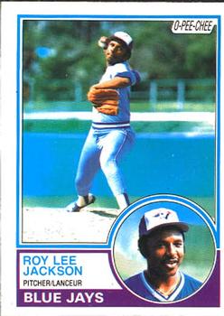 1983 O-Pee-Chee #194 Roy Lee Jackson Front
