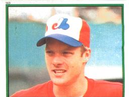 1983 O-Pee-Chee Stickers #143 Joel Youngblood Front