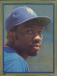 1983 O-Pee-Chee Stickers #266 Mookie Wilson Front