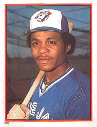 1983 O-Pee-Chee Stickers #307 Jesse Barfield Front