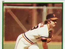 1983 Topps Stickers #137 Greg Minton Front
