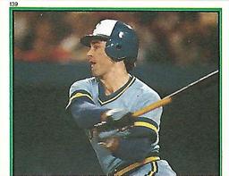 1983 Topps Stickers #139 Paul Molitor Front