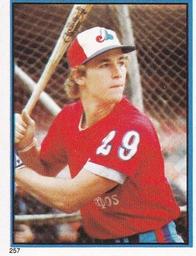 1983 Topps Stickers #257 Tim Wallach Front