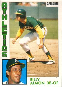 1984 O-Pee-Chee #241 Billy Almon Front