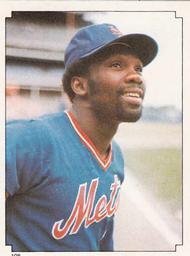 1984 O-Pee-Chee Stickers #108 Mookie Wilson Front
