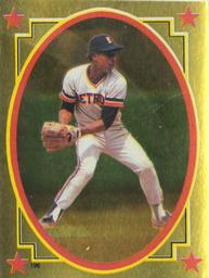 1984 O-Pee-Chee Stickers #196 Lou Whitaker Front