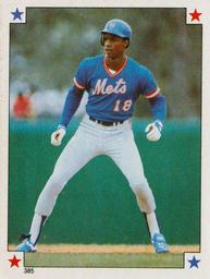 1984 O-Pee-Chee Stickers #385 Darryl Strawberry Front