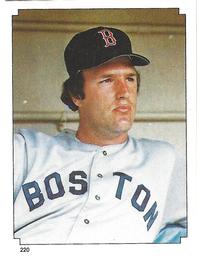 1984 Topps Stickers #220 Bob Stanley Front