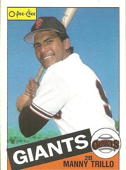 1985 O-Pee-Chee #310 Manny Trillo Front