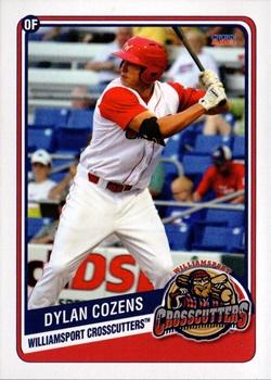 2013 Choice Williamsport Crosscutters #7 Dylan Cozens Front