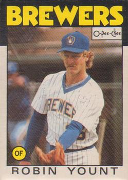 1986 O-Pee-Chee #144 Robin Yount Front
