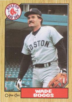 1987 O-Pee-Chee #150 Wade Boggs Front