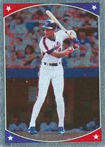 1987 Topps Stickers #159 Darryl Strawberry Front