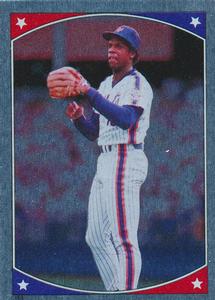1987 Topps Stickers #163 Dwight Gooden Front