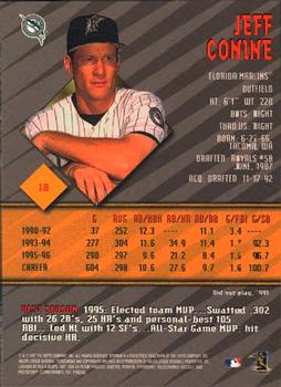 1997 Bowman's Best #18 Jeff Conine Back
