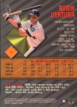 1997 Bowman's Best #77 Robin Ventura Back