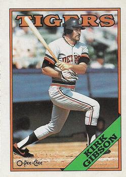 1988 O-Pee-Chee #201 Kirk Gibson Front