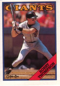 1988 O-Pee-Chee #208 Robby Thompson Front