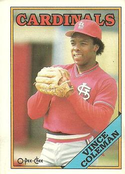 1988 O-Pee-Chee #260 Vince Coleman Front