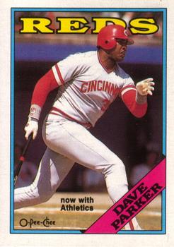 1988 O-Pee-Chee #315 Dave Parker Front