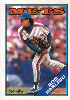1988 O-Pee-Chee #38 Ron Darling Front