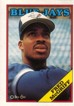 1988 O-Pee-Chee #395 Fred McGriff Front