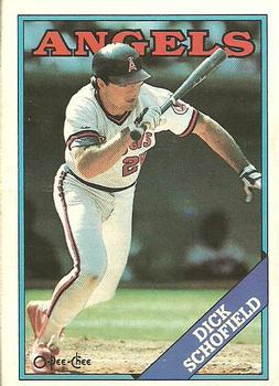1988 O-Pee-Chee #43 Dick Schofield Front