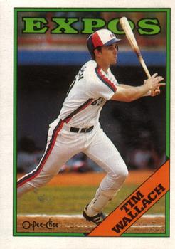 1988 O-Pee-Chee #94 Tim Wallach Front
