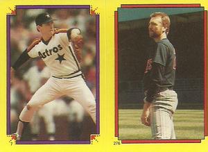 1988 Topps Stickers #7 / 276 Nolan Ryan / Bert Blyleven Front