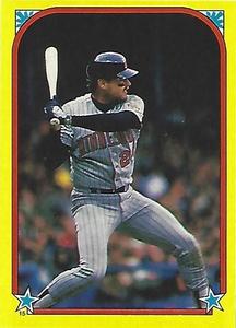 1988 Topps Stickers #15 1987 ALCS Front