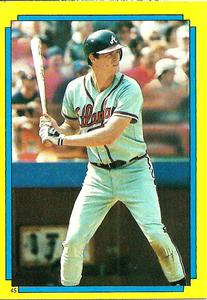 1988 Topps Stickers #45 Dale Murphy Front