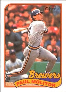 1989 O-Pee-Chee #110 Paul Molitor Front
