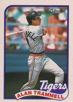 1989 O-Pee-Chee #49 Alan Trammell Front
