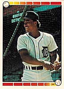 1989 Topps Stickers #282 Lou Whitaker Front