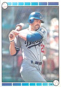 1989 Topps Stickers #66 Kirk Gibson Front