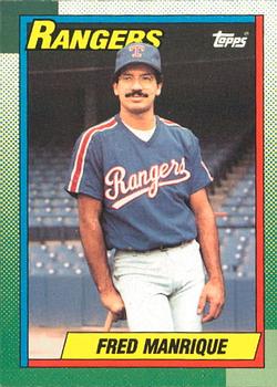 1990 O-Pee-Chee #242 Fred Manrique Front