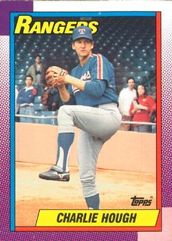 1990 O-Pee-Chee #735 Charlie Hough Front