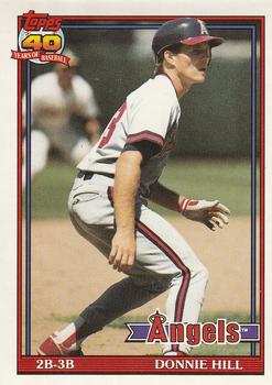 1991 O-Pee-Chee #36 Donnie Hill Front