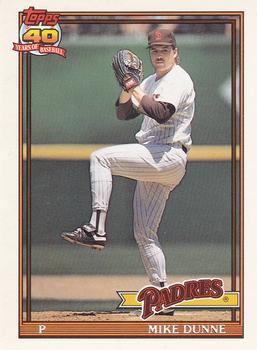 1991 O-Pee-Chee #238 Mike Dunne Front