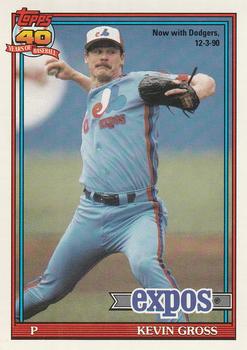 1991 O-Pee-Chee #674 Kevin Gross Front
